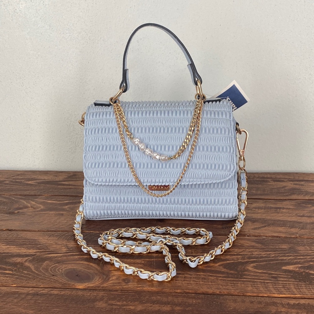 Aldo Light Blue Crossbody Bag